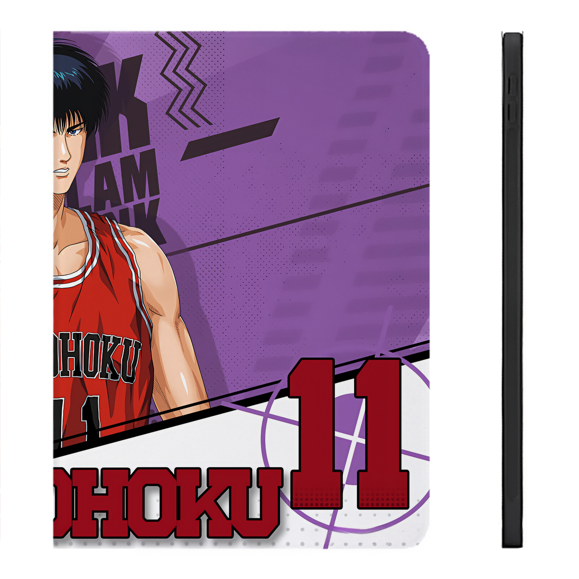（画像用） SLAM DUNK／スラムダンク IPadケース ペンホルダー付き ブックスタイルデザイン